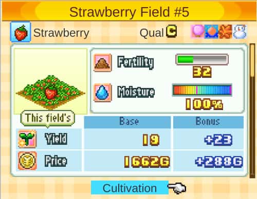 Kairosoft Pocket Harvest Beginner Fruit strawberry